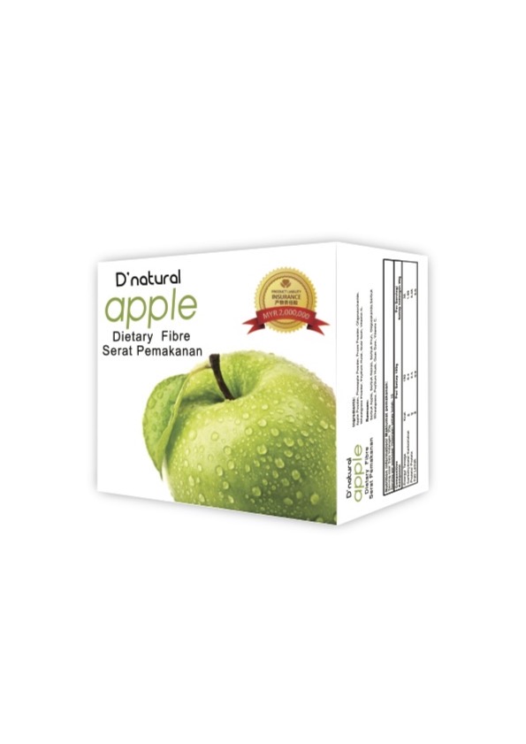 D'Natural Apple Fiber box